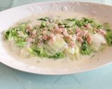 簡単中華！冬に美味しい白菜のクリーム煮作り方5写真