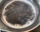甘さ控えめなごまプリン作り方3写真