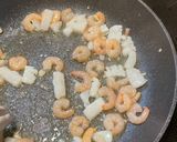シーフードと大葉のバター醤油パスタ♡作り方3写真