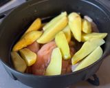 鶏ササミチャーシューと馬鈴薯の煮物作り方5写真