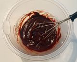 米粉のおやつ🐾ブラウニーチーズケーキ作り方3写真