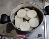 大根と結び昆布の煮物作り方2写真