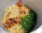 お弁当⭐︎ほうじ茶と梅干しの炊き込みご飯作り方7写真