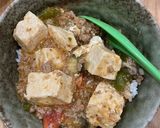 野菜をたっぷり麻婆豆腐丼作り方8写真