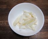 キャベツの芯の甘酢漬け作り方3写真