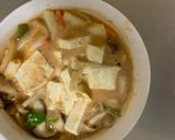お一人様クリーミー梅味噌照り味豆腐野菜炒作り方20写真
