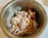 子供考案ミートソースチキン!作り方1写真