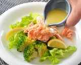 鮭の中骨缶とサラダの レモンバターソース作り方5写真