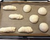 中はふわっふわ！2種類の塩パン作り方8写真
