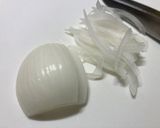 簡単あっさり梅しそ和風パスタ作り方1写真