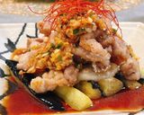 葱たっぷり万能甘酢ダレ✨️油淋鶏に作り方5写真