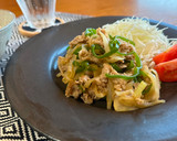 超簡単★お野菜と豚バラの生姜焼き作り方5写真