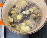 焼きなすの味噌汁作り方3写真