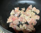 かぼちゃと鶏の甘辛炒め作り方2写真