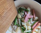 アスパラとチョリソーのスパイシーポテト作り方11写真