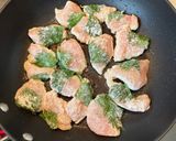 おかんレシピ𓀤𓀣鶏肉の大葉巻き照り焼き作り方5写真