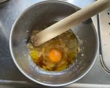 混ぜて焼くだけ♪バナナチョコナッツケーキ作り方3写真