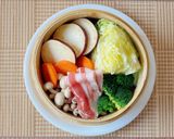 せいろ野菜むし~濃厚ごまだれ~作り方3写真