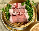 野菜と豆苗豚肉巻きのせいろ蒸し作り方2写真