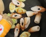 ちくわと白ネギのしょうゆ炒め作り方3写真