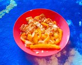 豆腐とキムチの彩り炒め作り方6写真