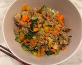【ガチ中華】豚ひき肉とセロリの角切り炒め作り方7写真