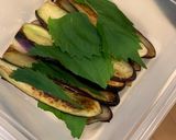 簡単　焼きナスの大葉漬け作り方7写真
