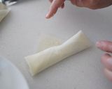 鶏むね肉&大葉&梅干し【時短】簡単春巻き作り方12写真