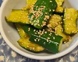 超簡単🌟きゅうりのわさび醤油漬け作り方5写真