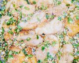 これが鶏むね肉の実力だっ！ニラまみれ焼き作り方15写真