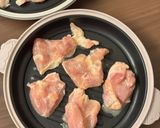 アップルソースと蜂蜜の漬け焼き鶏作り方4写真