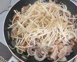 豚こま肉の胡麻味噌炒め作り方6写真