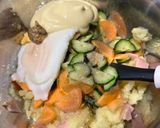 ポテトサラダの卵まだゆでてるの？作り方3写真