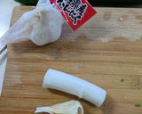 豚しゃぶ若芽のにんにくだれ作り方1写真