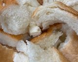 無駄にしないで‼️パンの耳👂で❗️チーズパン🥪作り方1写真