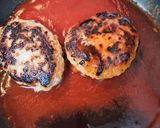 夏でもモリモリ！簡単旨辛煮込みハンバーグ作り方3写真