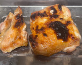 ダイエット♡鶏もも肉の塩焼きと小松菜添え作り方3写真