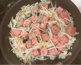 簡単❣️美味しい❣️サイコロステーキ丼作り方2写真
