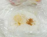 うちの🍀ほりにしで簡単❤️チキンライス風焼おにぎり作り方6写真