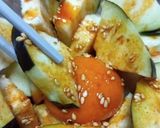 和食ばっか飽きた！泉州水ナスで韓国ユッケ風サラダ作り方10写真