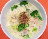 栄養士の卵考案☆クリームスープ風ラーメン作り方5写真