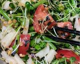 簡単！おつまみ納豆サラダ作り方3写真