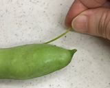 ★豆が飛び出す　そら豆の塩ゆで　茹で方作り方2写真