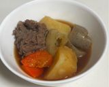 甘い!こんにゃく入りの肉じゃが作り方7写真
