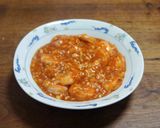 シャキシャキ爆盛ねぎのエビチリ作り方13写真