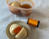 痺れる⁉️辛さかな⁉️〜✨麻辣醤の味玉作り方5写真