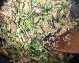 豆苗ときのこと玉子の　中華炒め作り方11写真