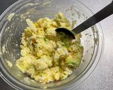 離乳食完了期のお好み焼き作り方3写真