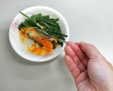 冬の血圧ケアに!レンチンにら玉作り方5写真