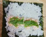 恵方巻　（えび　水菜）節分作り方6写真